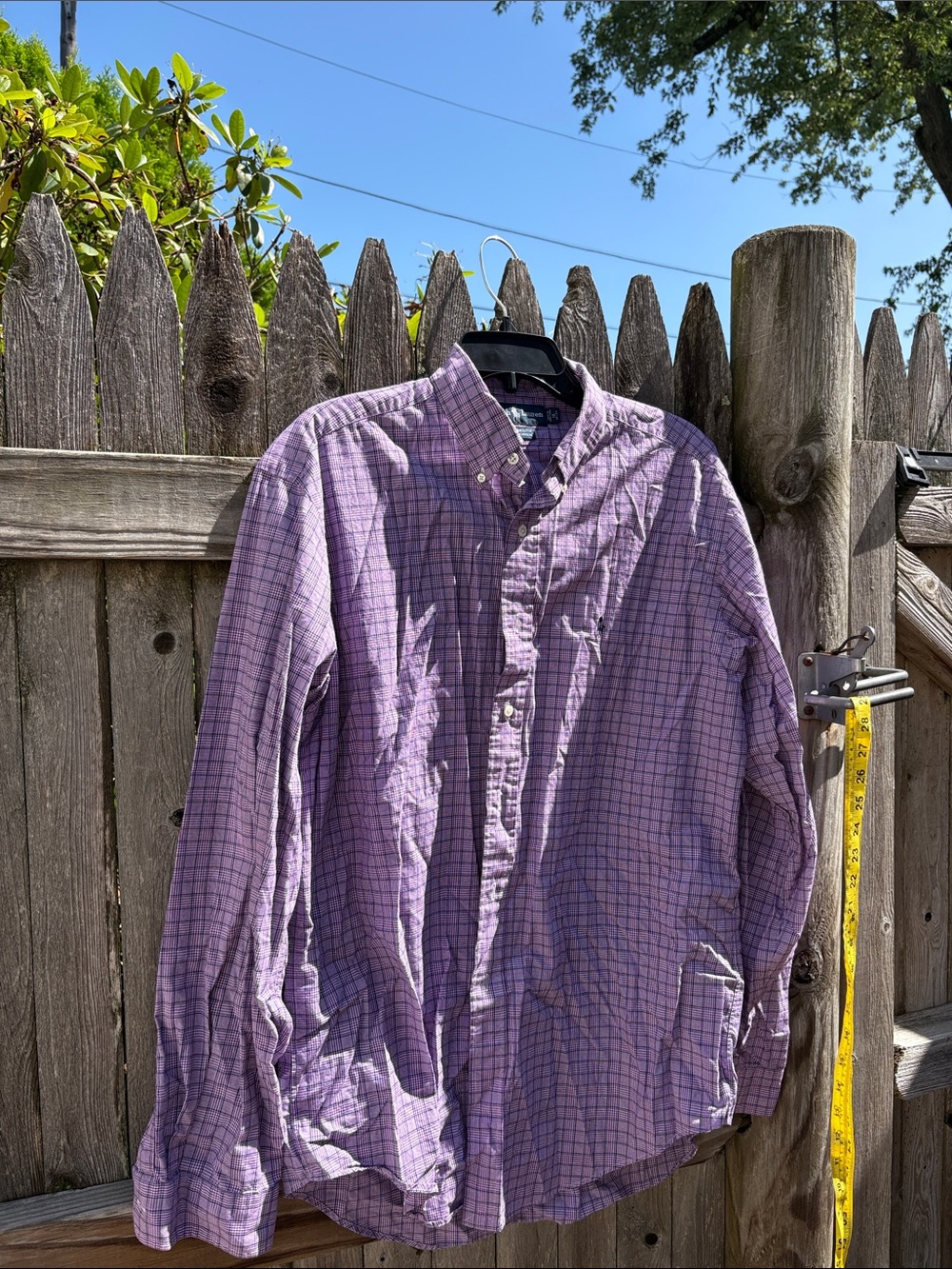Ralph Lauren size 16/36-7 cotton Yarmouth shirt.